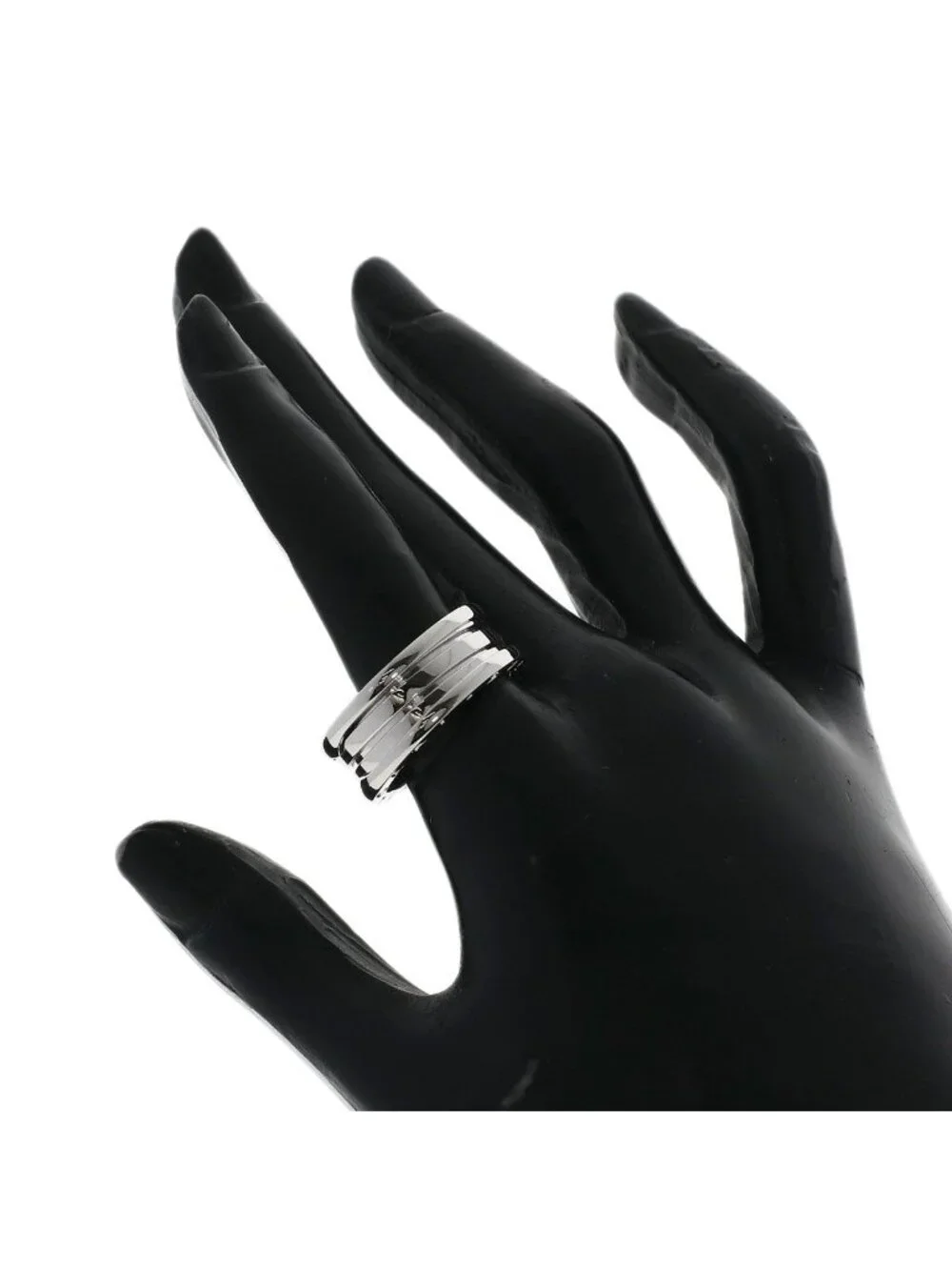 Bvlgari B-zero One Band 60 Ring 18K White Gold